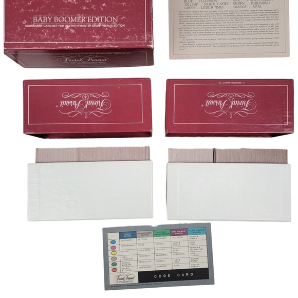 Trivial Pursuit Baby Boomer Edition No. 10 - 1983 - Picture 3 of 4